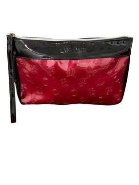 Lancôme Faux Patent Leather Cosmetic Makeup Bag NWOT
